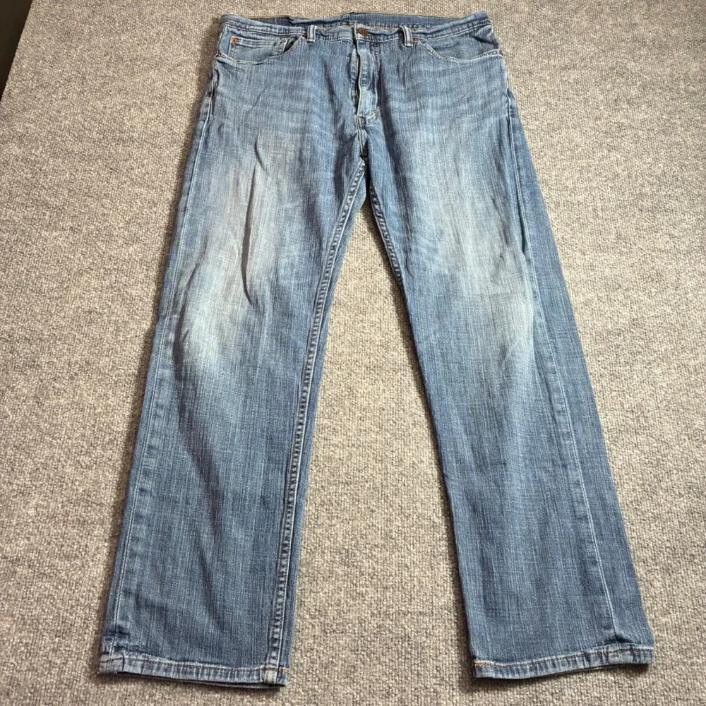 Vintage Levi's 505 Regular Fit Jeans Mens 36x30 Blue Straight Leg‎ Denim